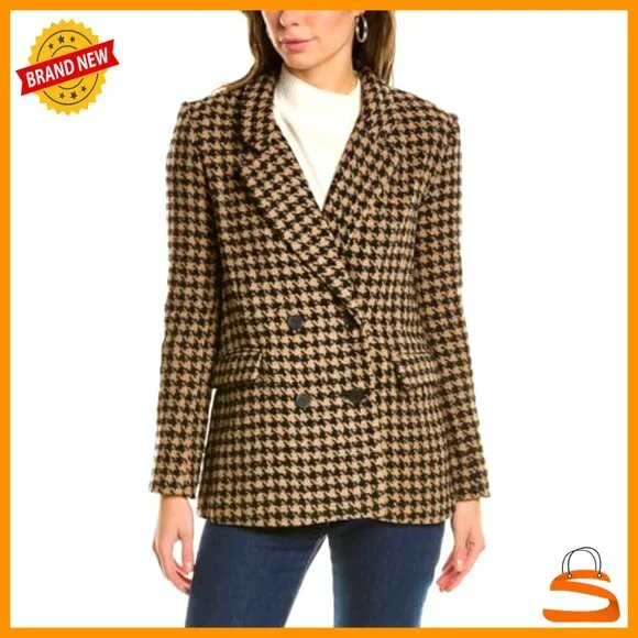 Faux Leather Blazer Modern Minimal Chic Oversized Y2K Vegan Leather Button - Picture 3 of 3